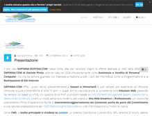 Tablet Screenshot of dapinna-hosting.com